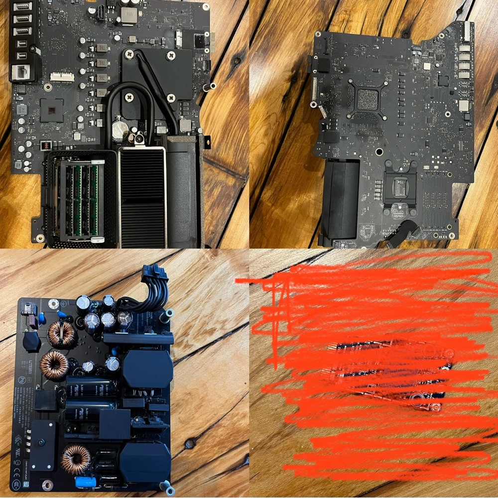 Parts Pulled From Clean, Working iMac A1419 5K